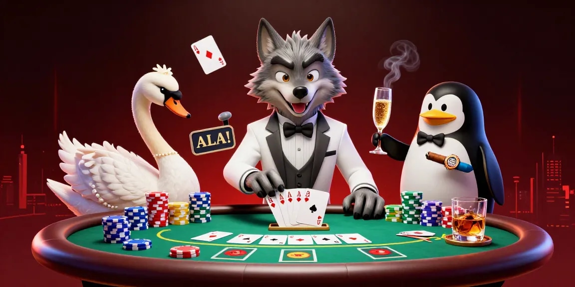 Engage in thrilling gameplay at 6886win with unique characters at a gambling table