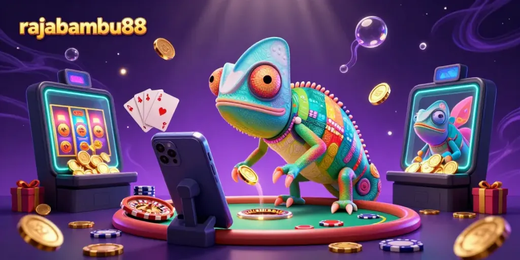 Menangkan hadiah besar di rajabambu88 dengan mesin slot berwarna-warni dan kasino penuh warna.