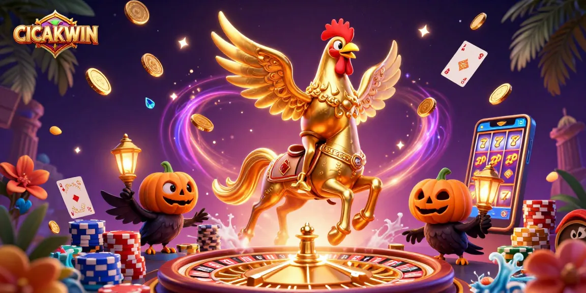 CICAKWIN menyajikan pengalaman bermain slot online dengan simbol keberuntungan dan keseruan!
