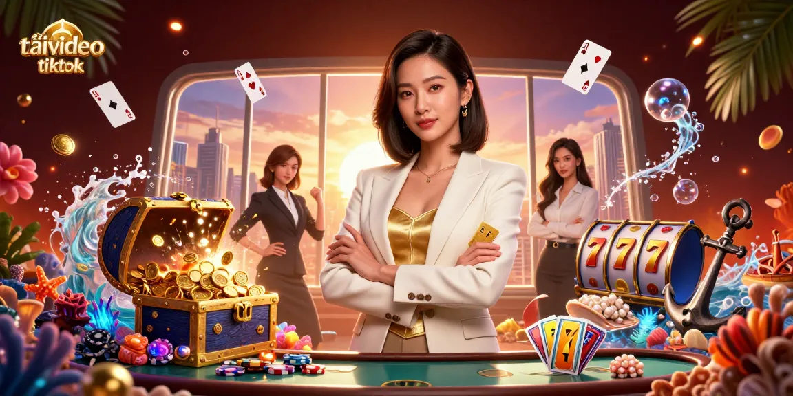 Download TikTok videos effortlessly using tải video tiktok with a glamorous business setting.