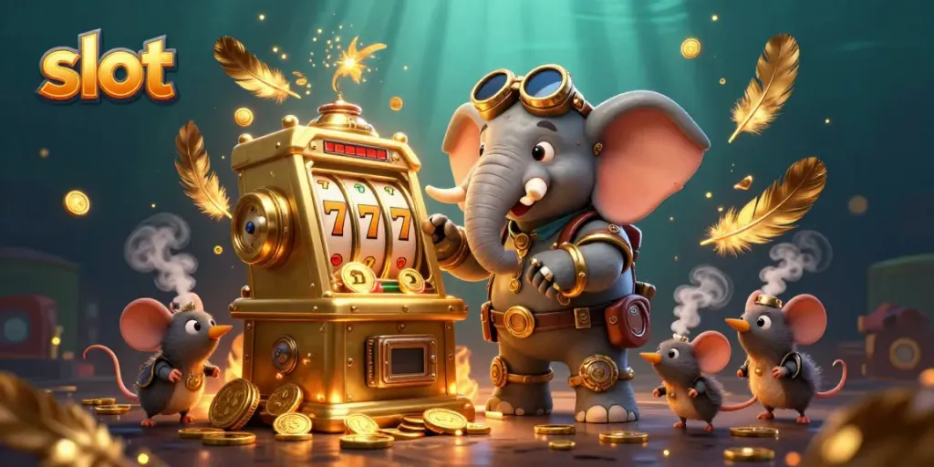 Memainkan slot yang menguntungkan di DEWABOS138 dengan mesin slot emas yang berkilau.