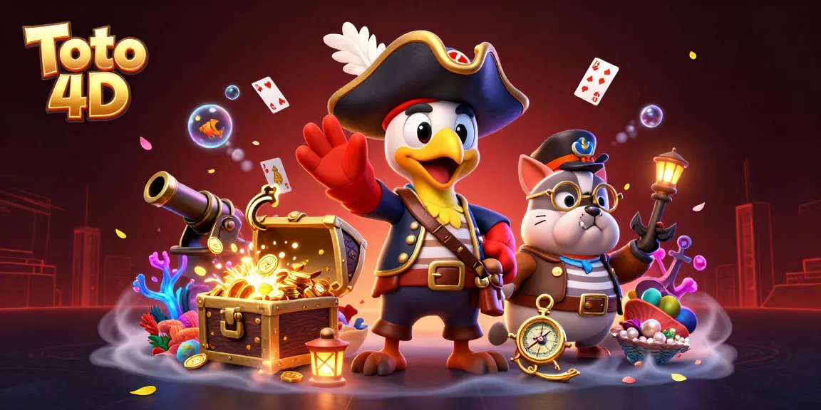 Toto 4D menghadirkan ilustrasi 3D dengan karakter menarik di dunia judi, siap untuk bermain.