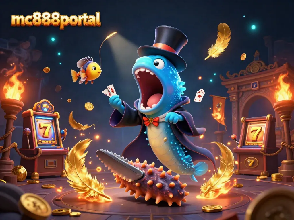 Slot gacor di mc888portal, ikan gulper melakukan trik judi yang menghibur.