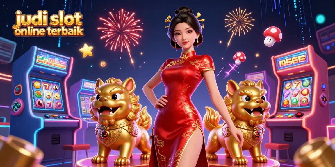 Experience the thrill of judi slot online terbaik showcased with exciting game elements and vibrant characters.