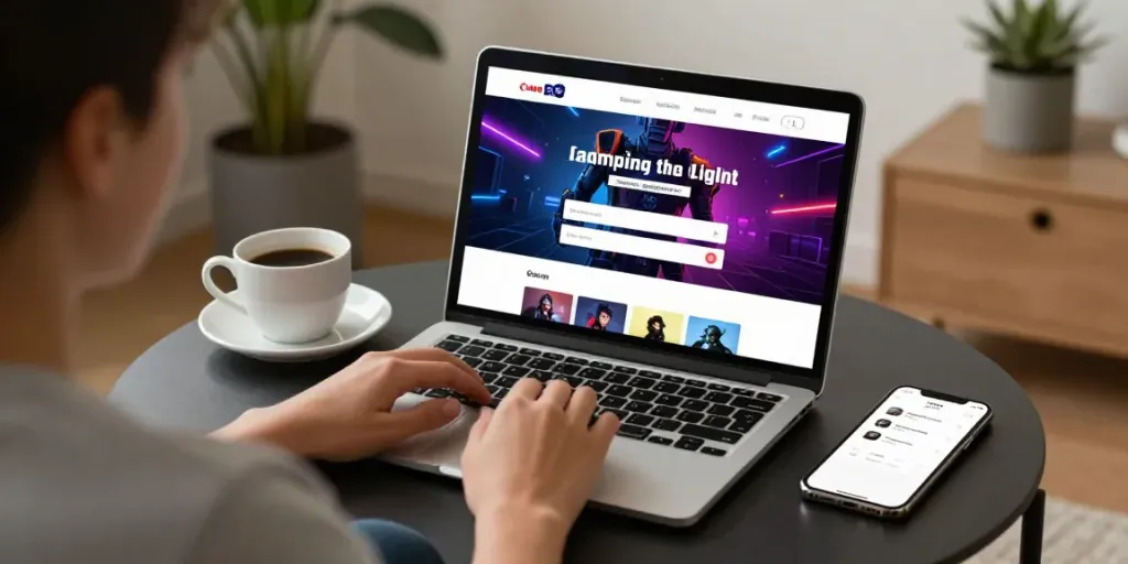 Screen pengguna untuk Seributoto Login dengan latar modern dan nyaman, menunjukkan interaksi aplikasi.