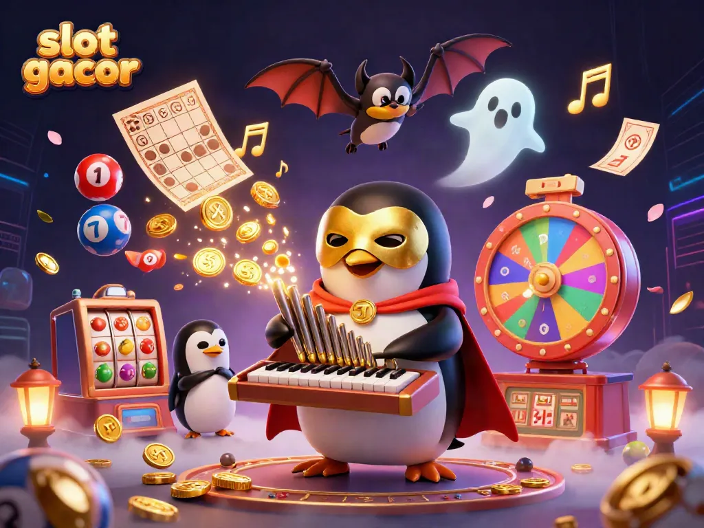 Experience thrilling slots in this vibrant slot gacor scene filled with action and excitement.