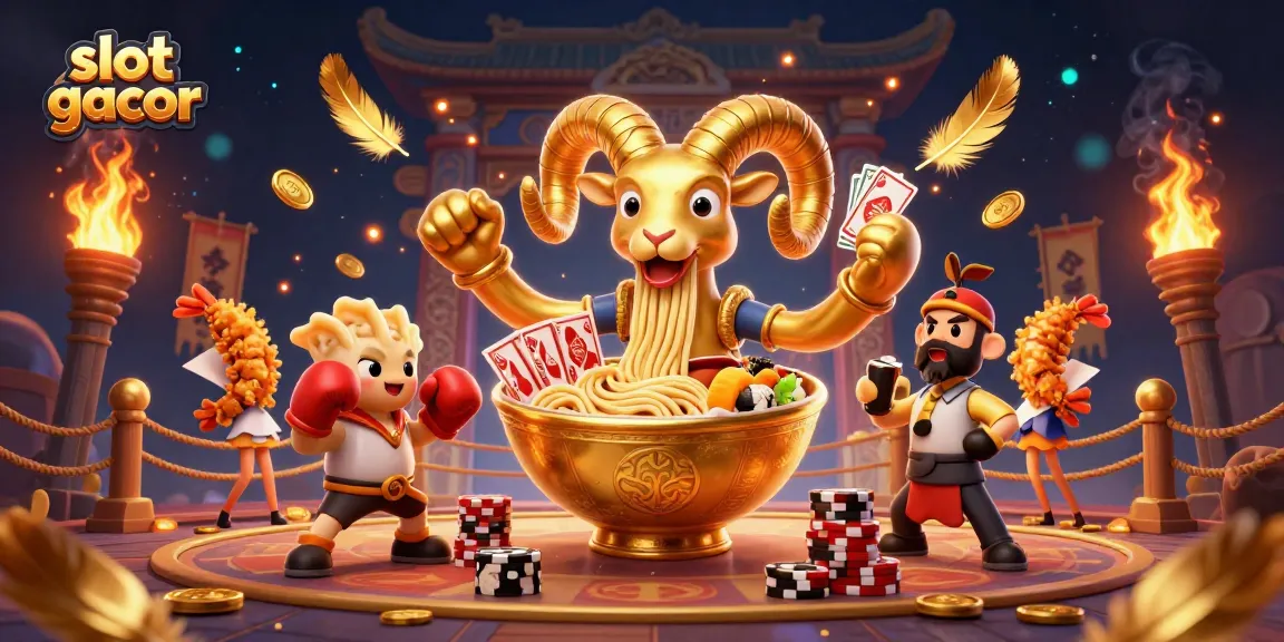 Menangkan slot gacor dengan ramuan keberuntungan dalam ilustrasi kasino seru.
