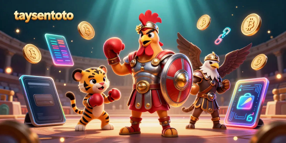 Taysentoto offers an engaging Roman-themed gambling experience with vibrant characters and crypto elements.