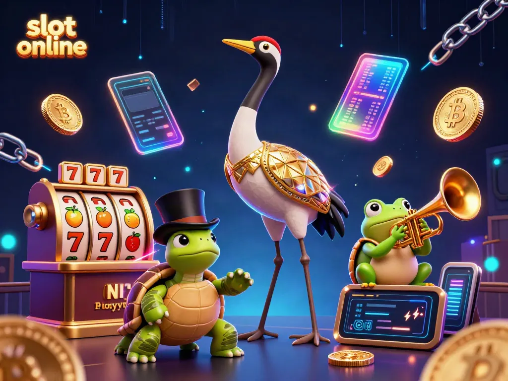Mainkan slot online yang mengasyikkan di dunia kasino dengan karakter menarik dan simbol keberuntungan.