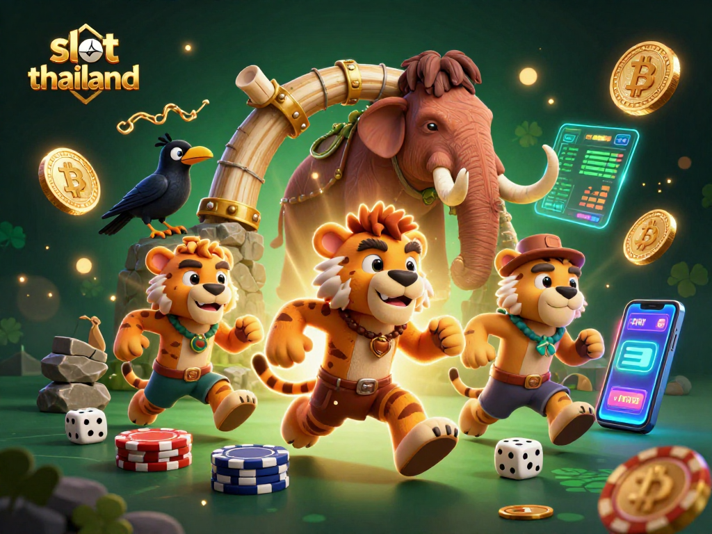 Mengalami keseruan permainan slot thailand dengan tema kasino prasejarah lengkap bersama karakter yang unik dan elemen menarik.