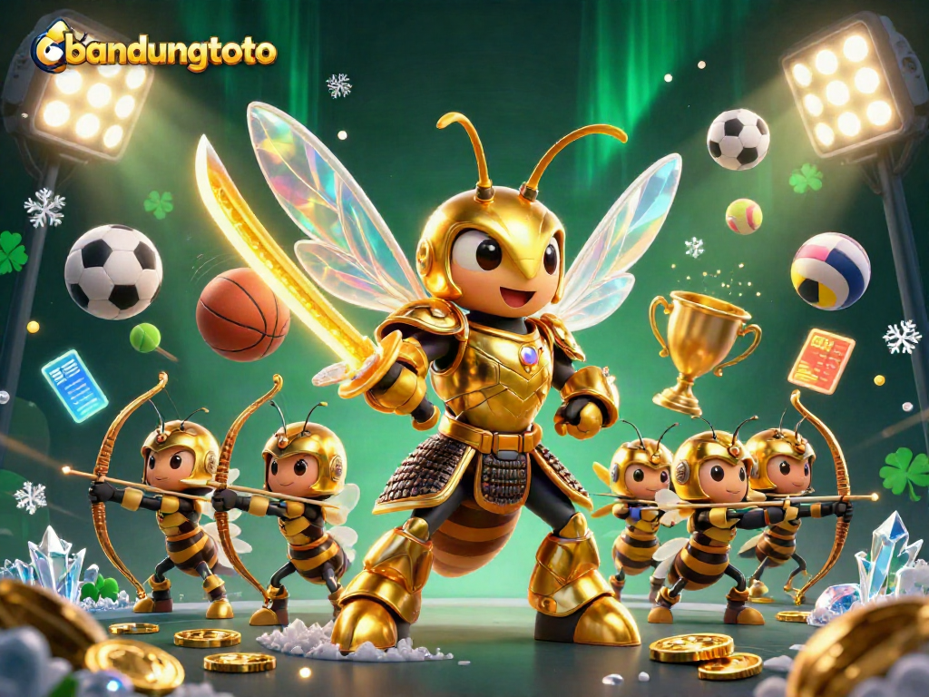 Engage with exciting games on bandungtoto featuring colorful sports elements and captivating characters.