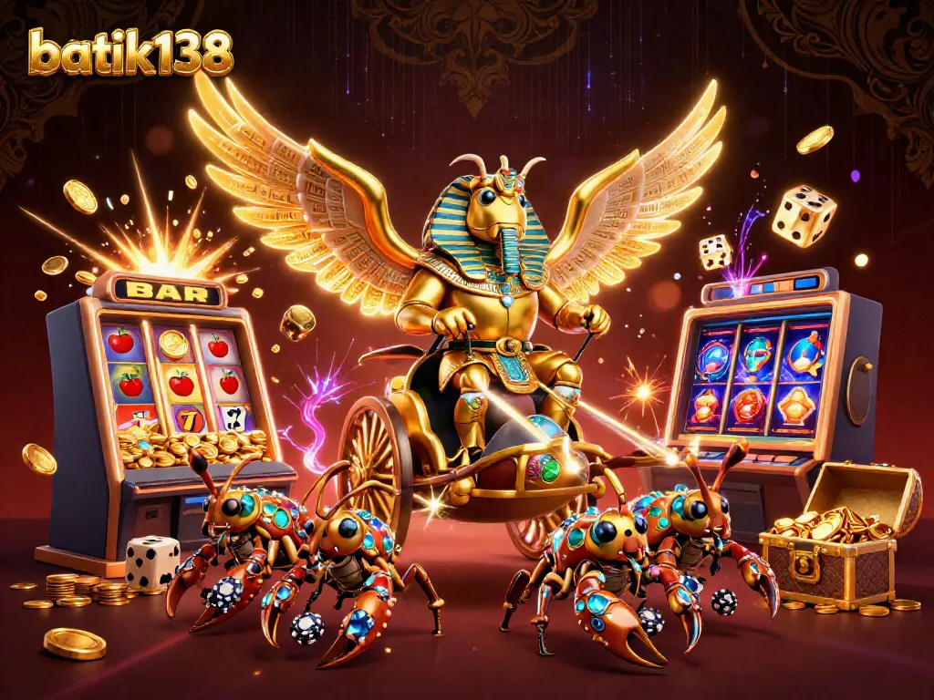Bermain slot mendebarkan di batik138 dengan karakter unik dan simbol jackpot.