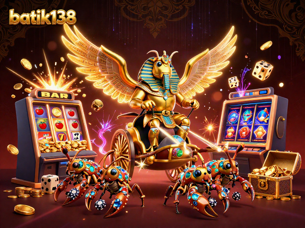 Bermain slot mendebarkan di batik138 dengan karakter unik dan simbol jackpot.