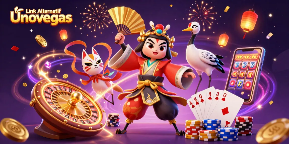 Experience excitement in Link Alternatif Unovegas with vibrant gaming elements and dynamic characters.