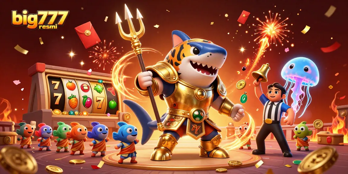 Spin exciting slots with big777 resmi while a fierce tiger shark rules the underwater colosseum.