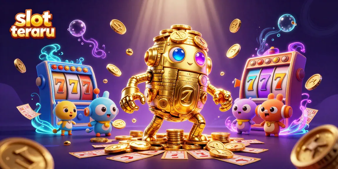 Engaging slot terbaru themes with golden golem and casino elements for players.