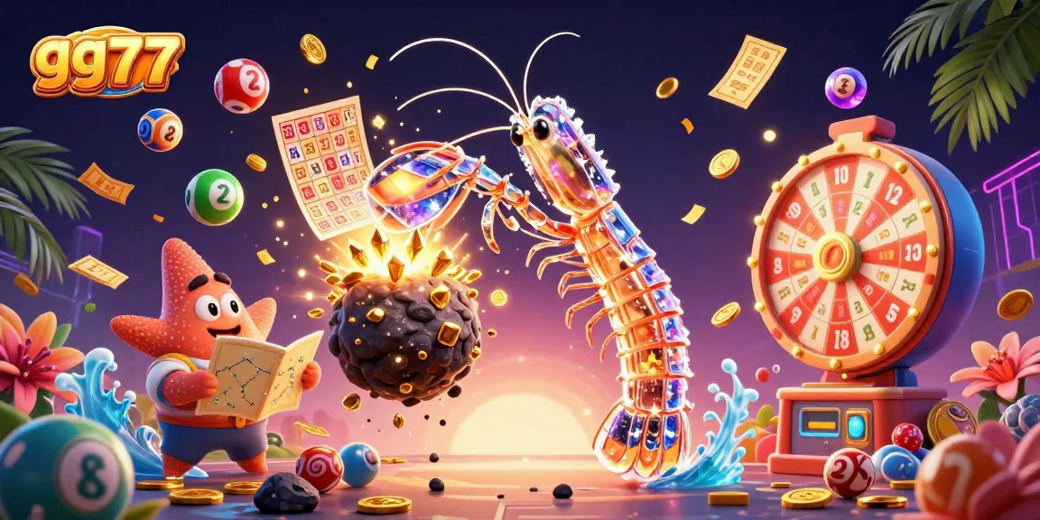 Melihat gg777, mantis udang samurai galaksi mengalahkan asteroid untuk menang jackpot.